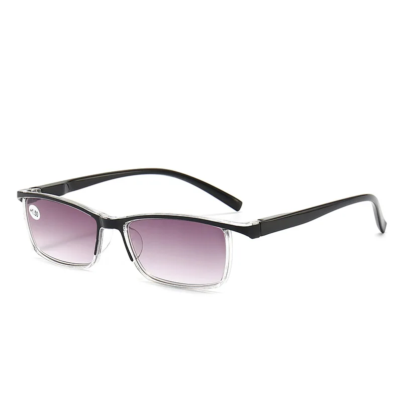 Lunettes de lecture unisexes, couleur dégradée, pour affaires, monture Ultra légère, Anti-lumière bleue, pour ordinateur, nouvelle collection