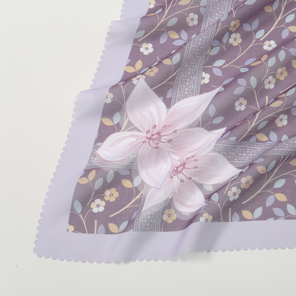 110*110 cm imprimé fleuri Voile écharpe femmes musulmanes Hijabs châle foulard foulard foulards bandeau Bandanas bandeau bandeaux