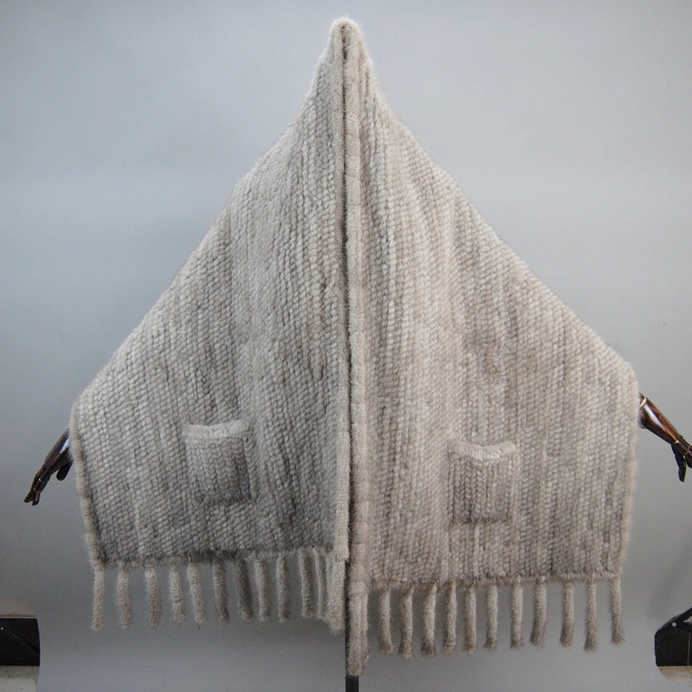 Écharpe en fourrure de vison véritable pour femme, châle en fourrure de vison naturel, pashmina chaud pour femme, style long, écharpes en fourrure 100% véritable, hiver, offre spéciale