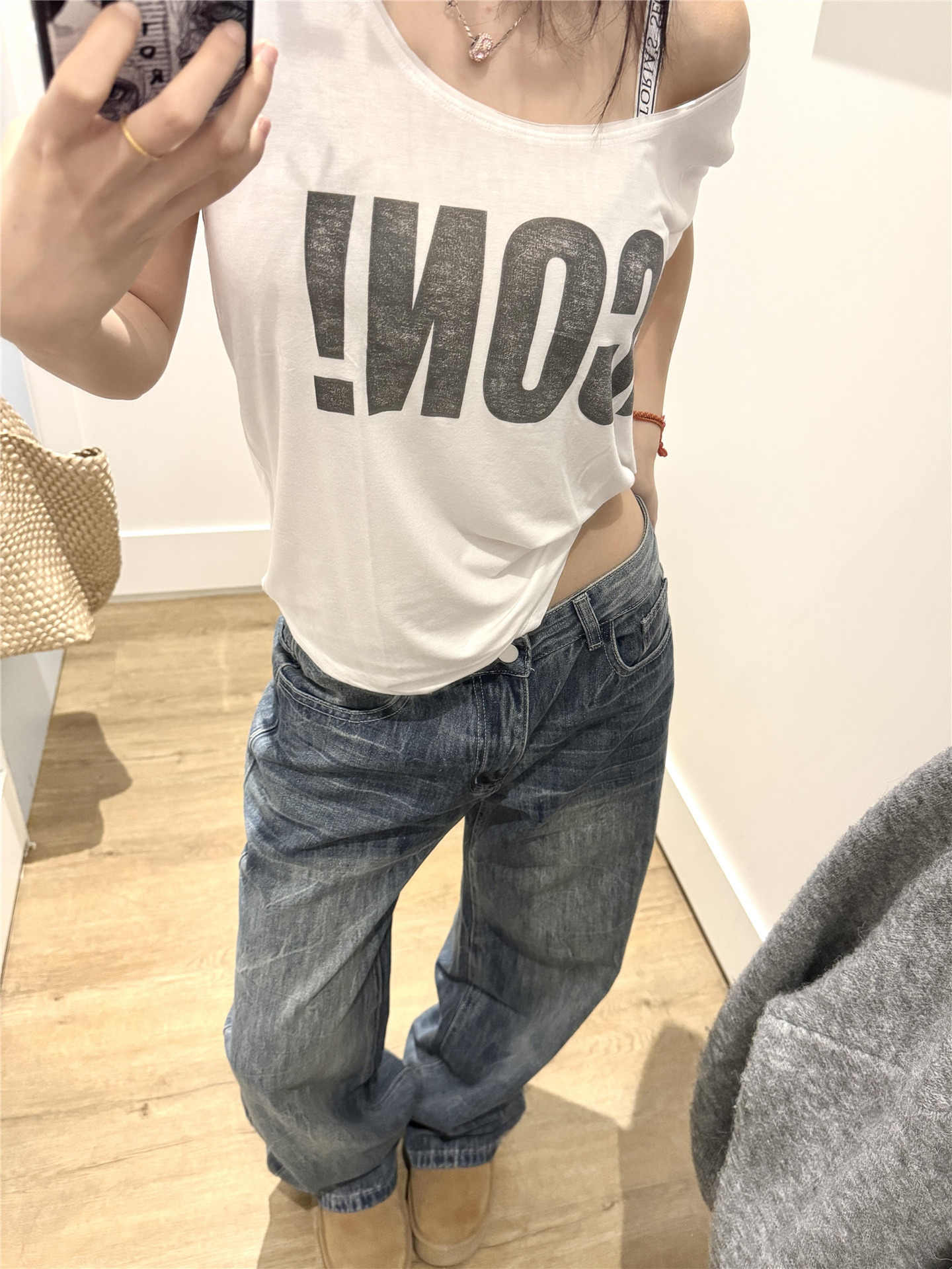 Pantalon en jean ample rétro américain pour femmes, coupe large, Y2K, style streetwear, cowboy, cleanfit, japonais, Harajuku, tendance des années 2000, chic, nouveau
