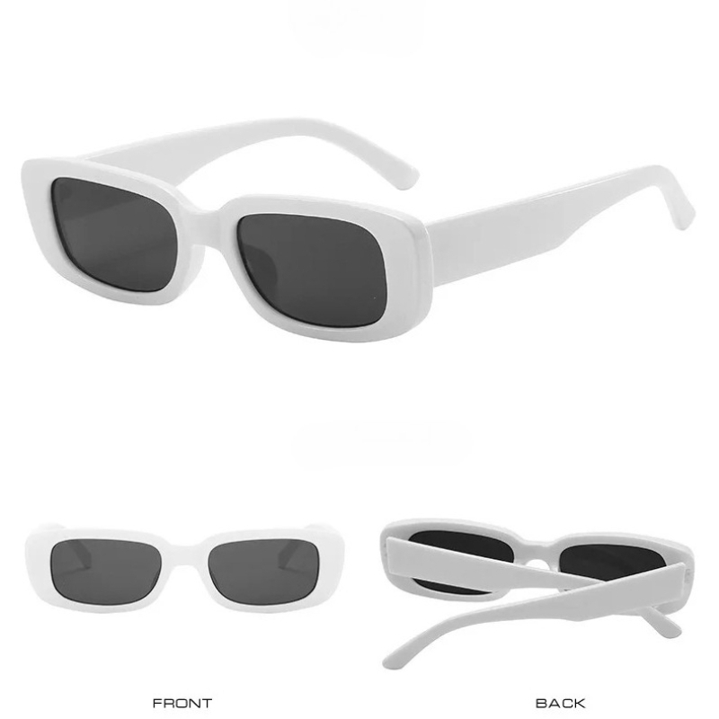 Lunettes de soleil carrées pour femmes, monture en plastique, dégradées, tendance, de marque, protection UV400