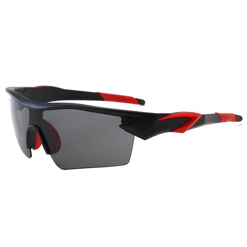 Lunettes de soleil de sport rectangulaires pour hommes, vélo de route, cyclisme, équitation, vélo en plein air, lunettes rondes, 2024