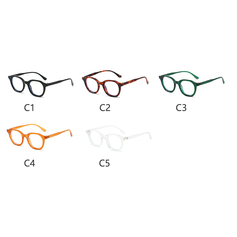 Lunettes de lecture ovales élégantes pour hommes et femmes, lunettes optiques bleues anti-lumière, montures vertes, lunettes presbytes pour délinquants