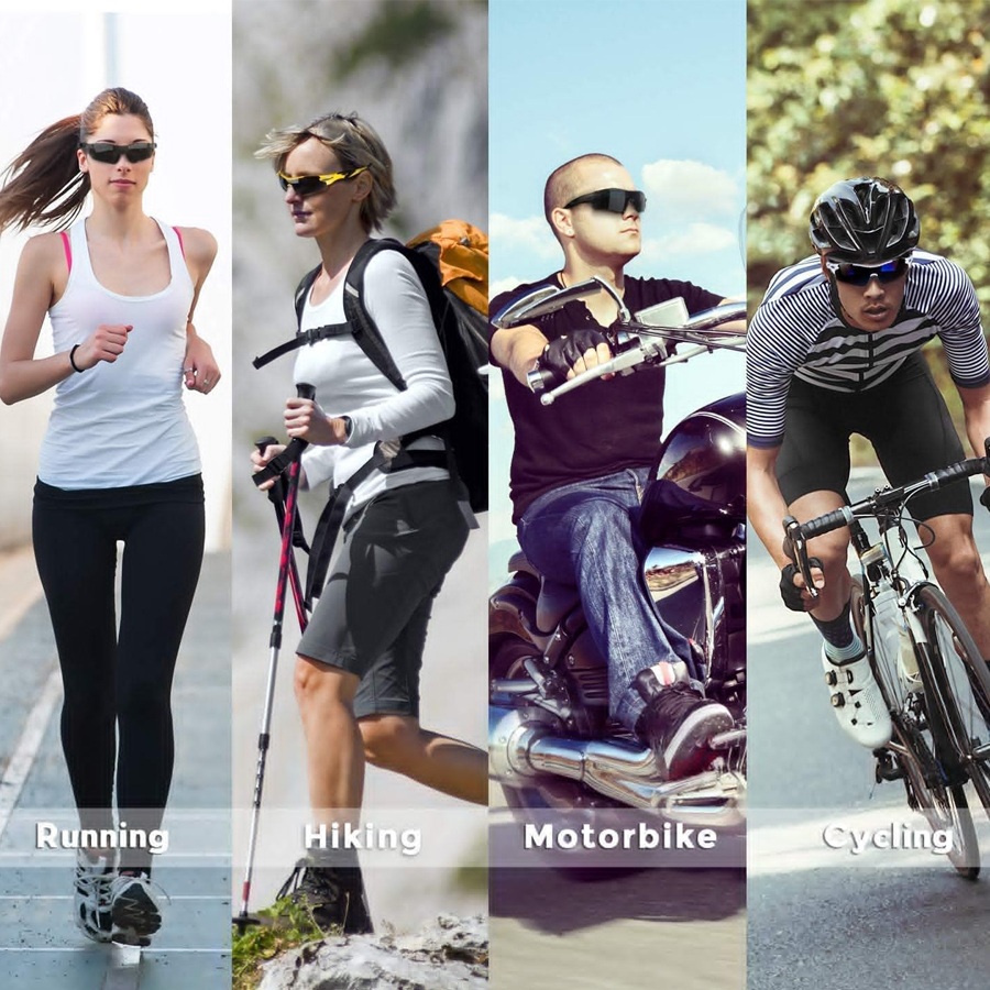 Lunettes de soleil de sport pour hommes et femmes, légères et tendance, pour l'extérieur