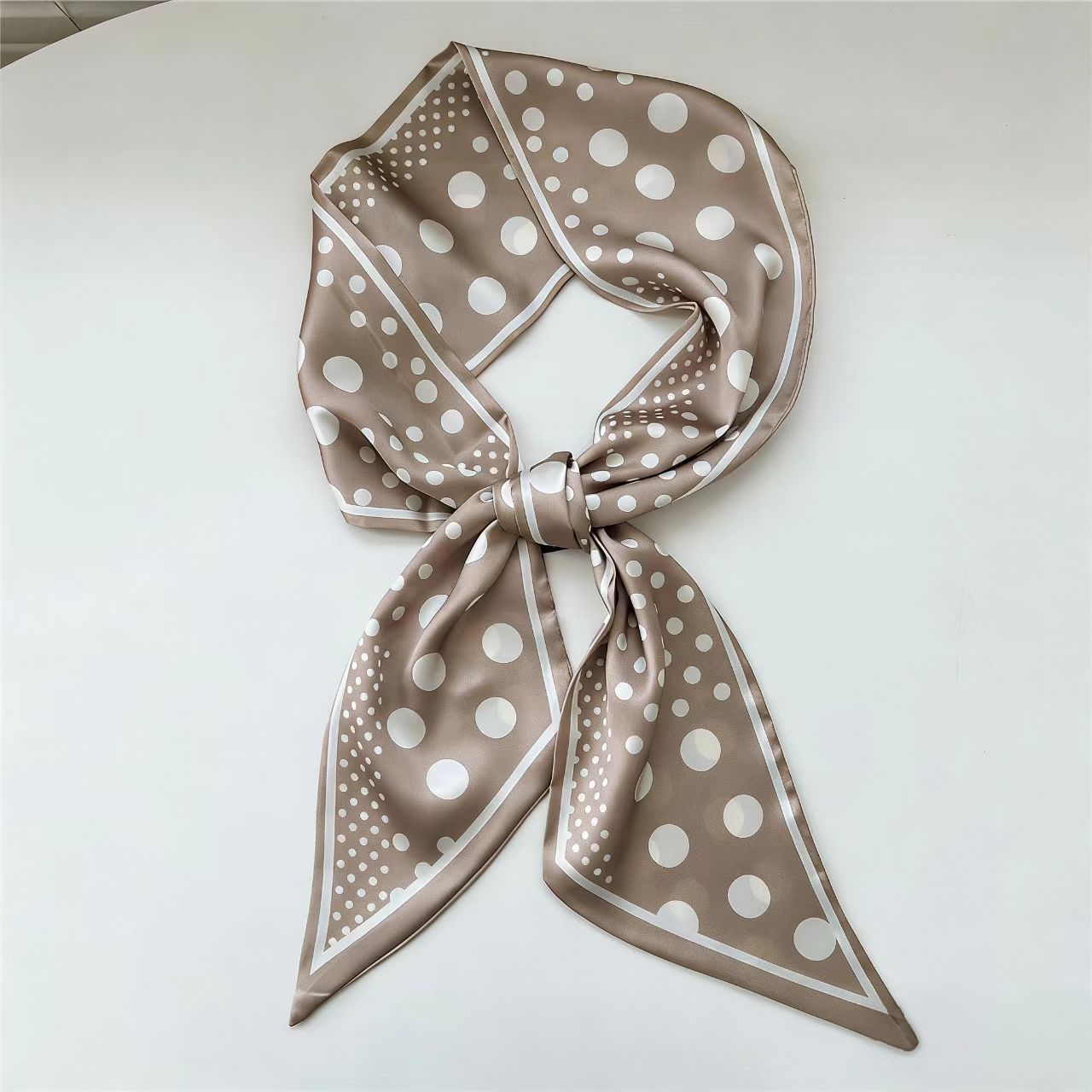 Écharpe longue de luxe en soie pour femme, motif animalier cheval, écharpe fine et étroite, ruban pour sac, bandeau pour cheveux, foulard pour femme, ruban pour sac