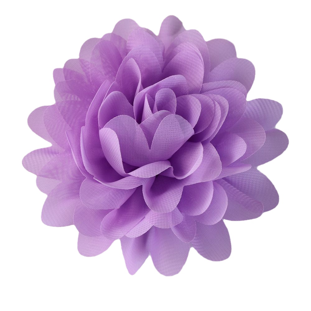 Lot de 10 fleurs en satin de 10 cm pour accessoires de coiffure DIY, fleurs en tissu, fleurs en mousseline, accessoires pour cheveux, bandeaux, sans pinces, nœuds