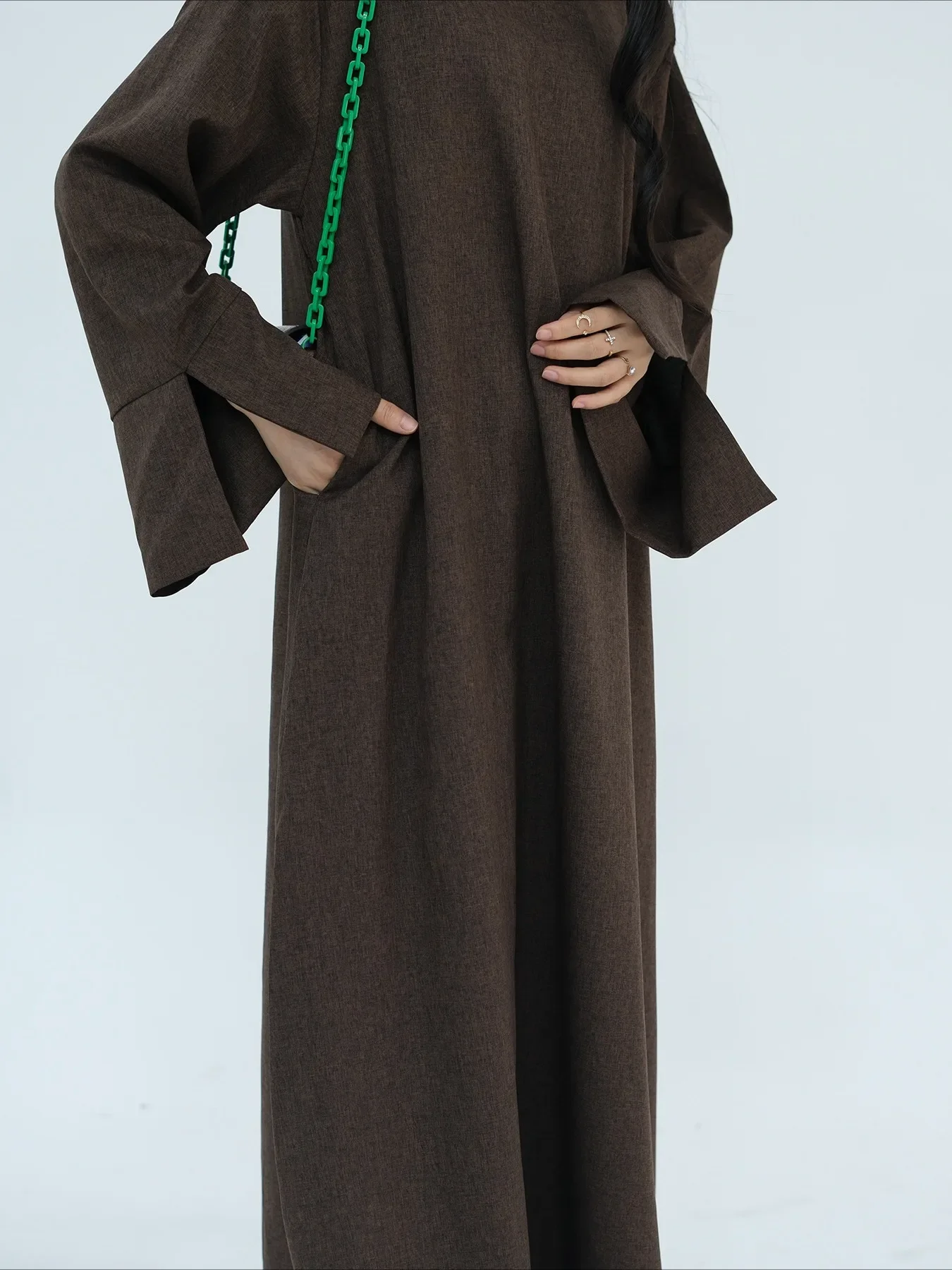Eid femmes abaya Robe musulmane pour modeste abaya saoudien arabe longue Robe Ramadan maroc dubaï Abayas caftan Islam robes Jalabiya