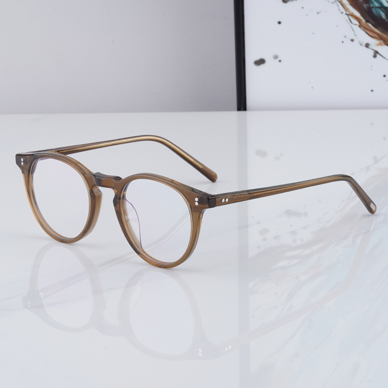 Petit visage lunettes montures Vintage lunettes rondes hommes femmes marque concepteur OV5183 O'malley lunettes pour femme lunettes pour homme