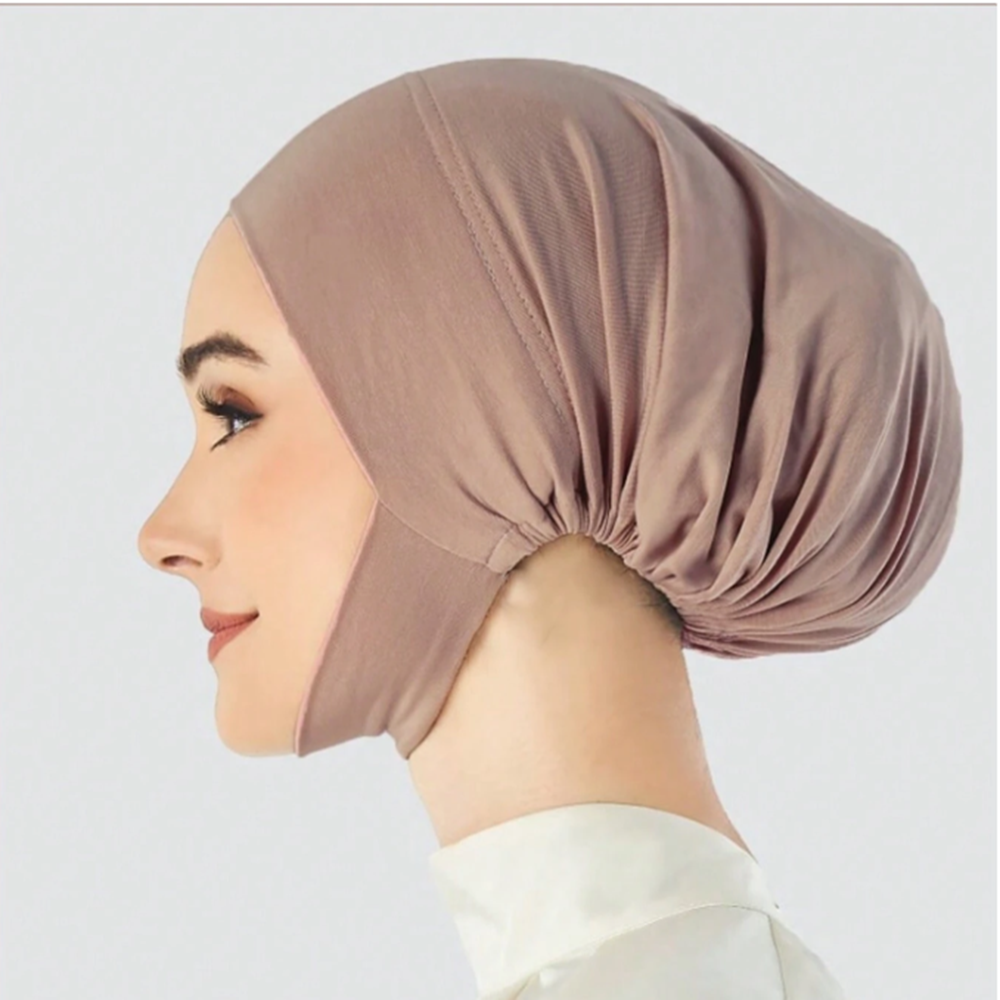 1/2/pièces casquette intérieure musulmane Hijab pour femmes solide sous-écharpe Hijab sous-capuchon écharpe Turban chapeau islamique musulman Hijabs prêt à porter