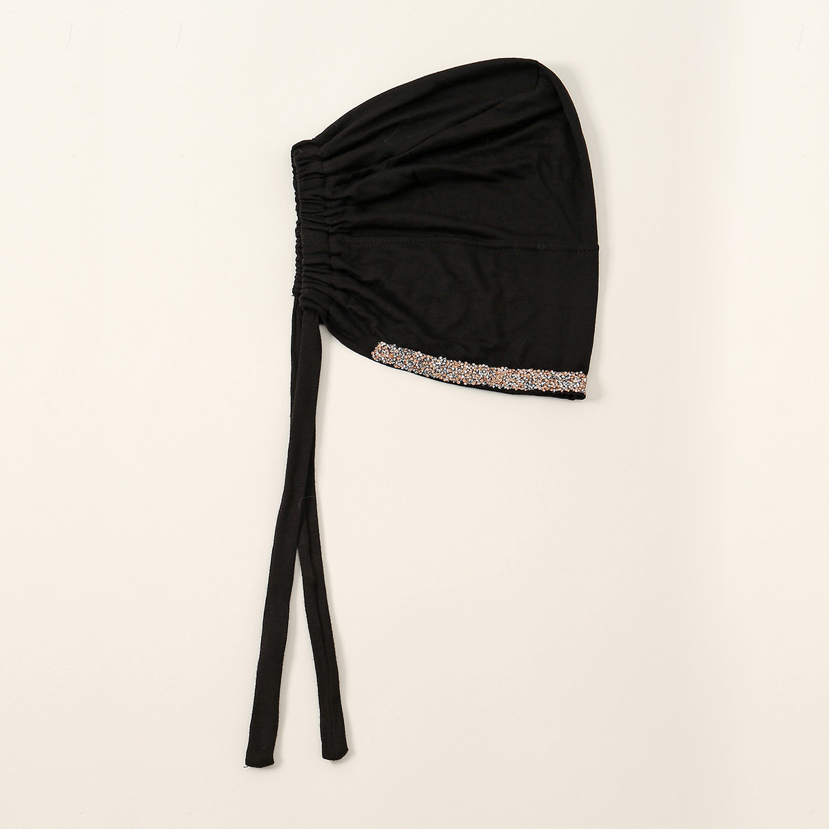 Nouveau Modal strass bande musulman Turban chapeau intérieur Hijab casquettes islamique sous-écharpe Bonnet inde chapeaux femme bandeau Turbante Mujer
