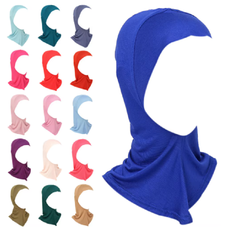 Sous-écharpe capuchon intérieur os Bonnet Hijab Turban Modal extensible couverture complète cou femmes musulmanes Ninja chapeau foulard enveloppement islamique Amira