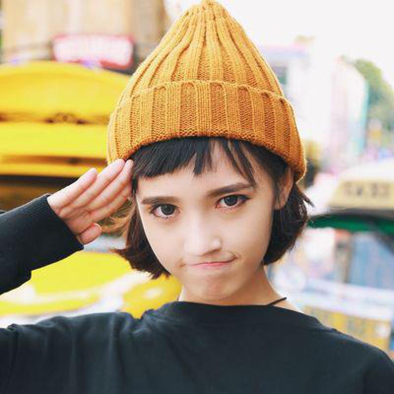 Chapeau d'Hiver en Coton Mélangé pour Homme et Femme, Unisexe, Solide, Chaud, Doux, HIP, Salle de Bain, Bonnets, Skullies, Fille, Vente en Gros