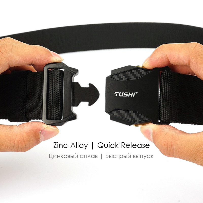 Ceinture élastique officielle authentique 2022 pour hommes, boucle en alliage à dégagement rapide, texture en carbone, ceinture tactique militaire, gaines extensibles pour homme