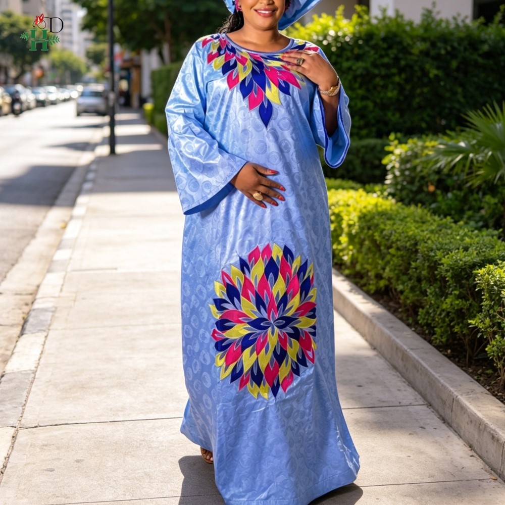 Robe H&D Basin Rich Original Dubai pour femmes, robes en solde, robes africaines pour femmes, vêtements traditionnels brodés