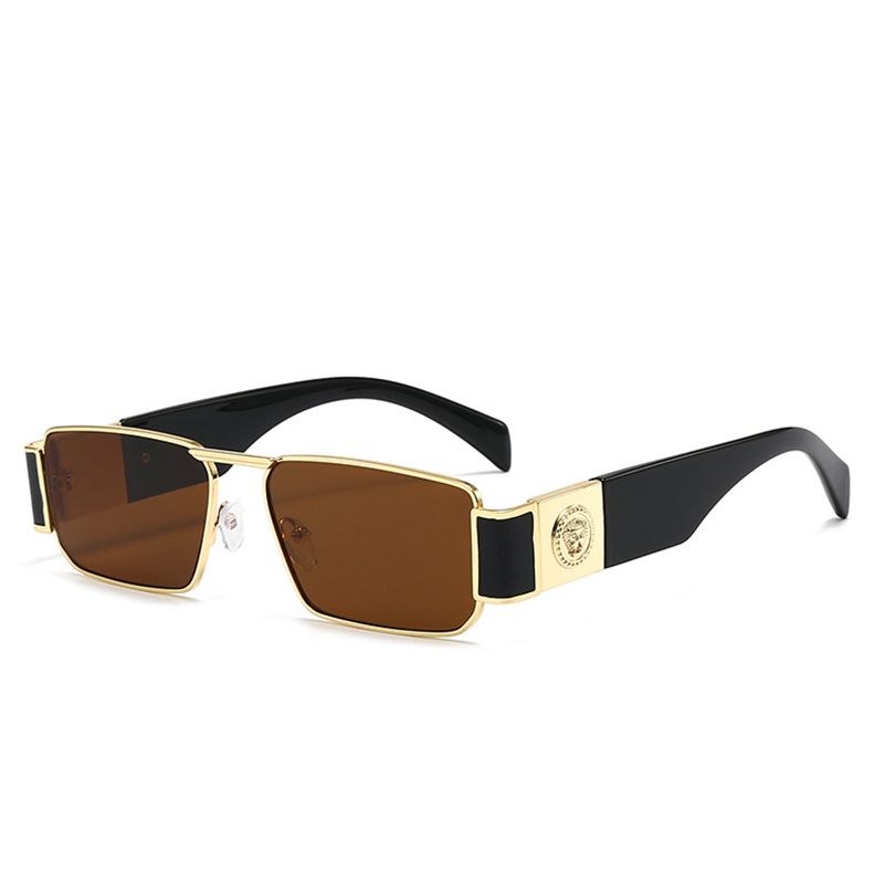 Nouvelle marque de mode lunettes de soleil de créateur de luxe hommes femmes 2026 léopard Vintage élégant nuances lunettes à la mode voyage haut lunettes de soleil