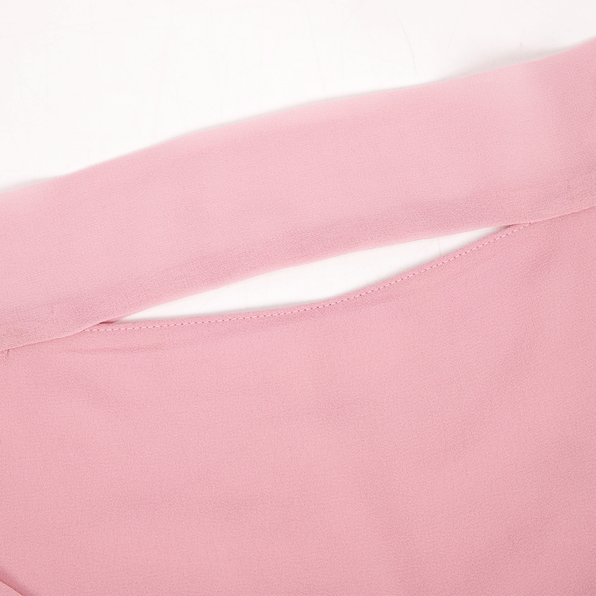 RIMAIRE Niqab Couvre-Visage en Mousseline de Soie Couleur Unie avec Ruban et Cordon Nasal