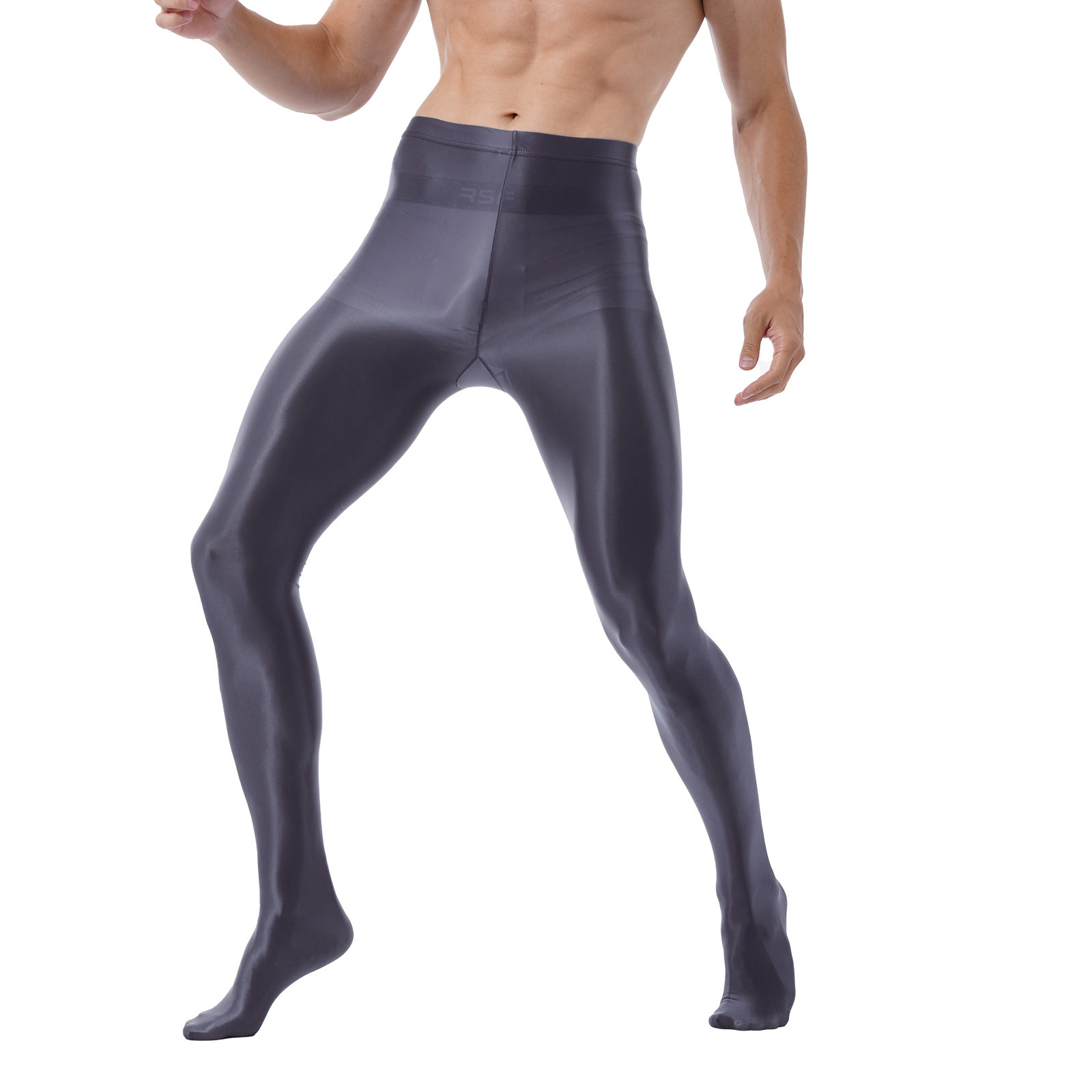 FJLong-Collants Brillants pour Homme, Pantalon d'Entraînement, Fitness, Ballet, brev, Yoga, Leggings de dehors