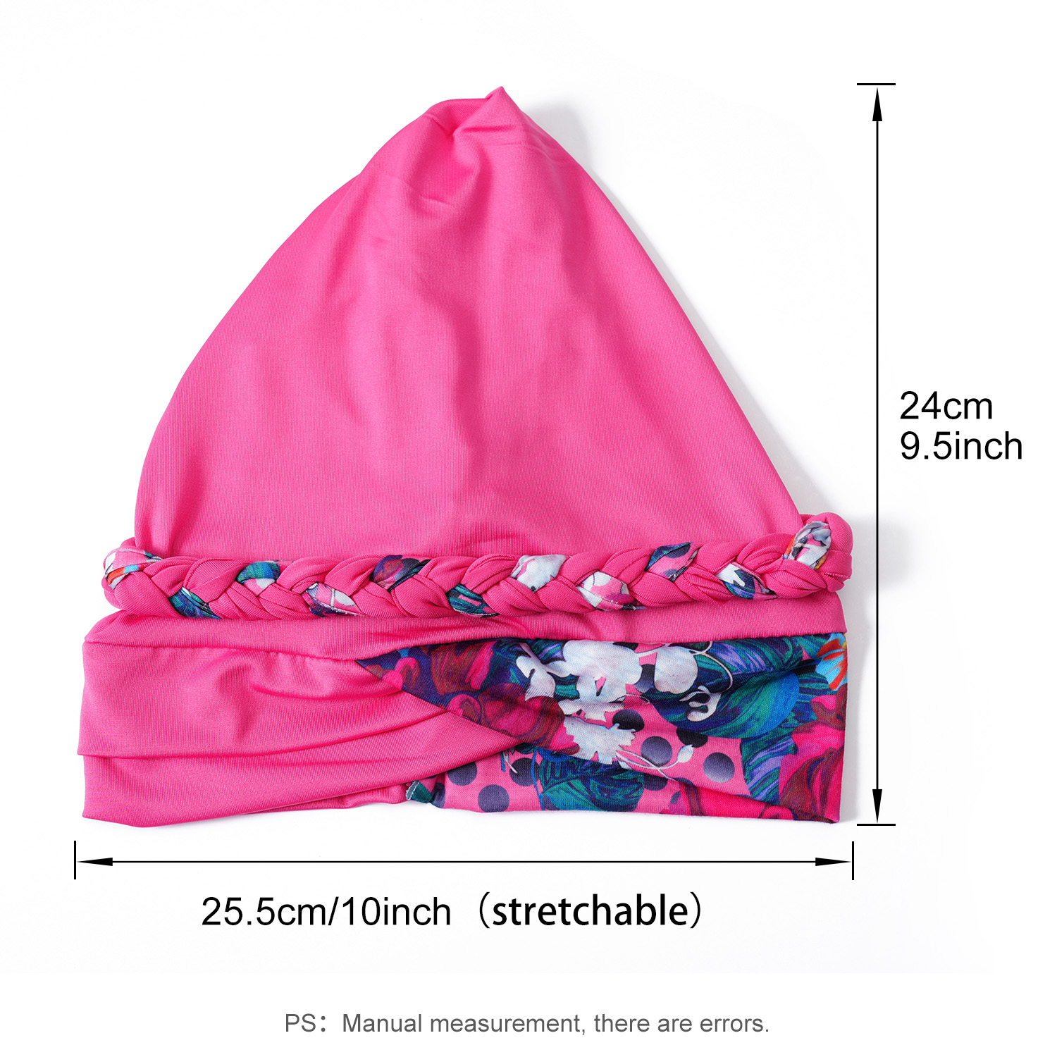 Femmes à volants musulman Turban imprimé fleur noeud foulard islamique intérieur Hijab casquettes chimio casquette perte de cheveux plissé tête enveloppement Turbante