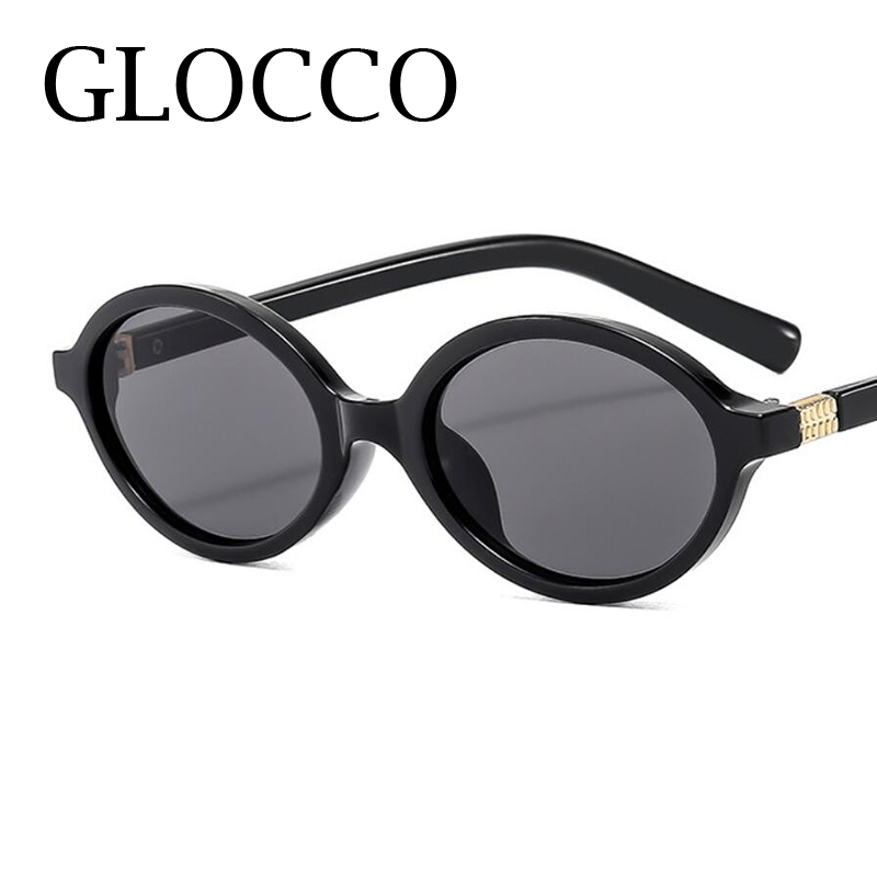 Lunettes de soleil léopard ovales unisexes, marque de créateur de luxe, lunettes de soleil à la mode, nuances rondes Glamour Mn, UV400, femmes et hommes