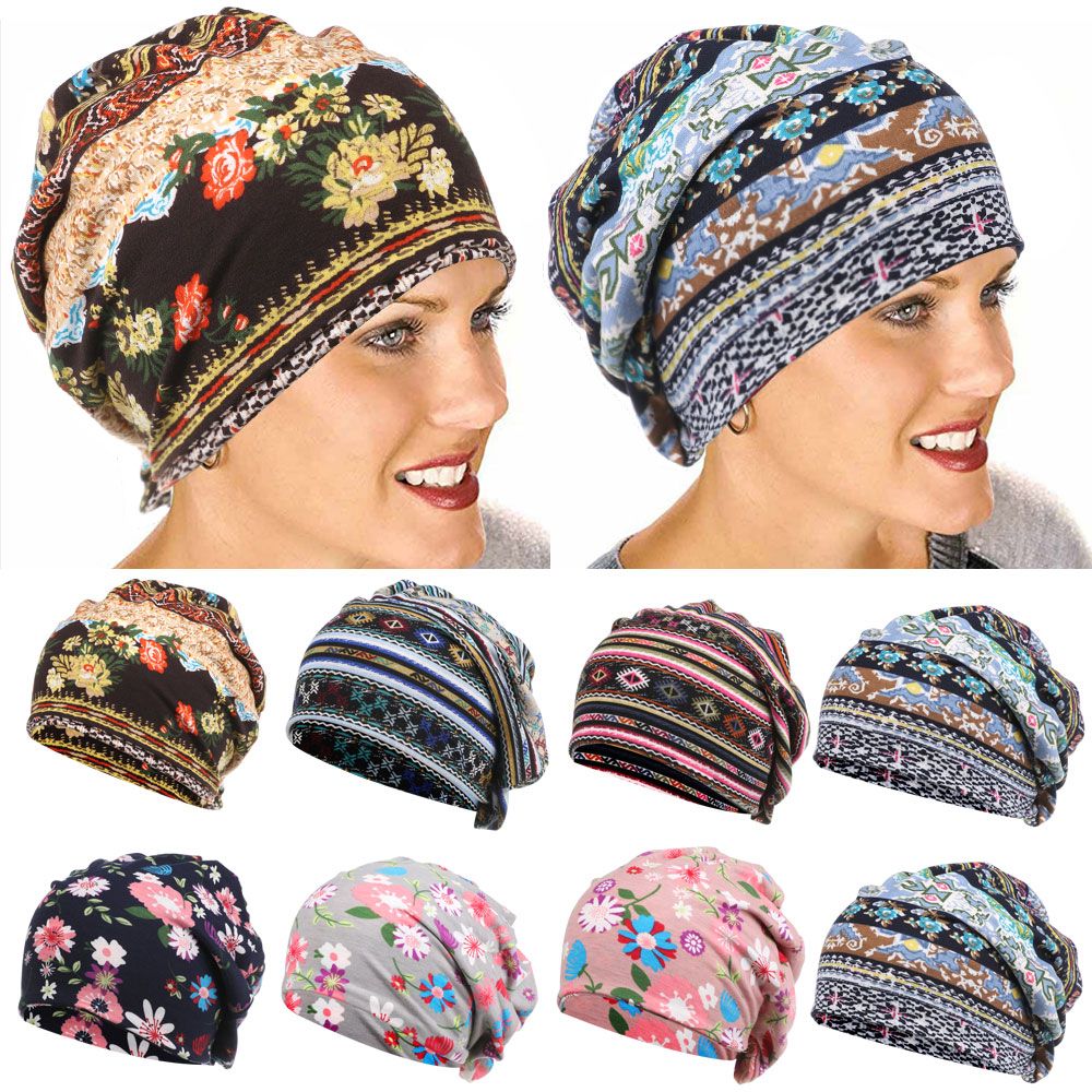 Bonnet de nuit sport décontracté doux pour la perte de cheveux, bonnets de sommeil chauds d'hiver pour femmes, turban, hijab musulman, foulard, bonnet chimio