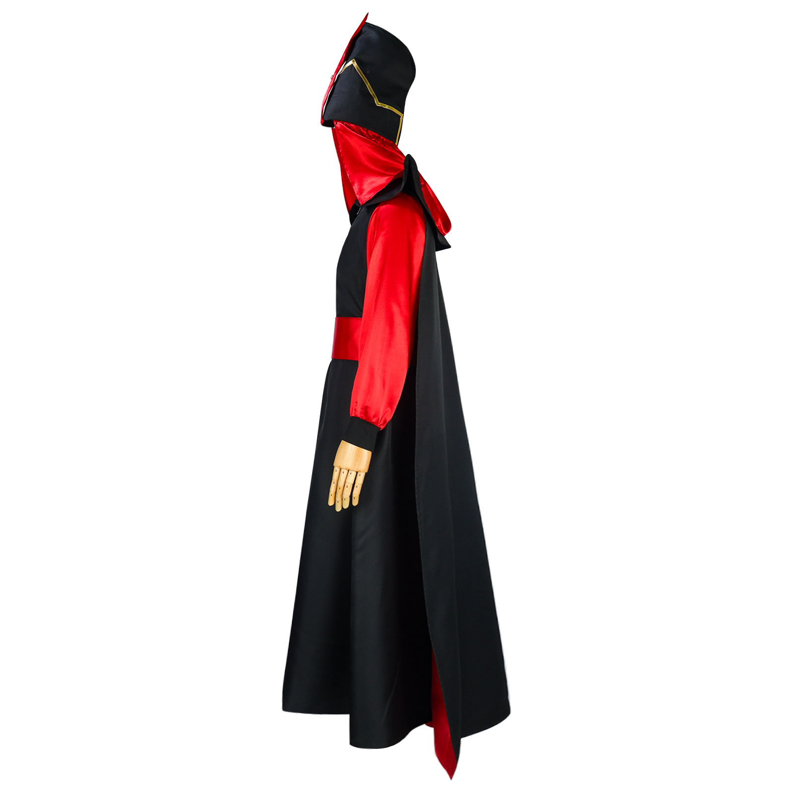 Anime Jafar Cosplay Costume combinaison cape avec chapeau pour hommes femmes tenues Halloween Costumes Cosplay jeu de rôle Costume de fête unisexe