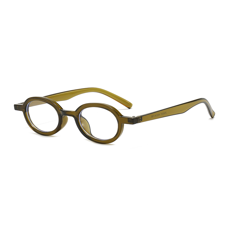 Petites montures de lunettes rondes tendance pour femmes, montures optiques classiques, lunettes anti-lumière bleue, montures simples ﻿