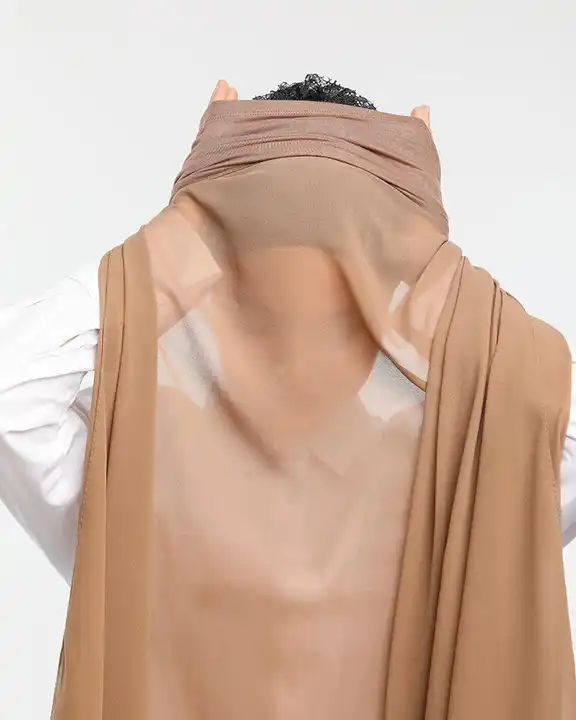 Broche gratuite instantanée en mousseline de soie Hijab femmes Jersey Bonnet Islam châles et enveloppes Bonnet Hijab sous-écharpe casquette Foulard Femme