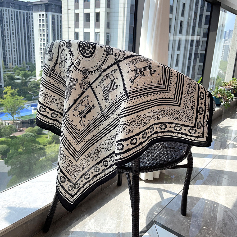 Cheval Double face écharpe 65CM Herms roulé châles hiver chaud laine marques de luxe haute qualité foulards mère cadeau de noël