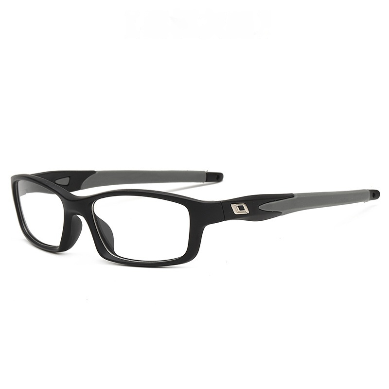 Lunettes de football et badminton pour hommes, lunettes de basket-ball, monture de lunettes de sport en plein air, lentilles pouvant être jumelées, haute définition