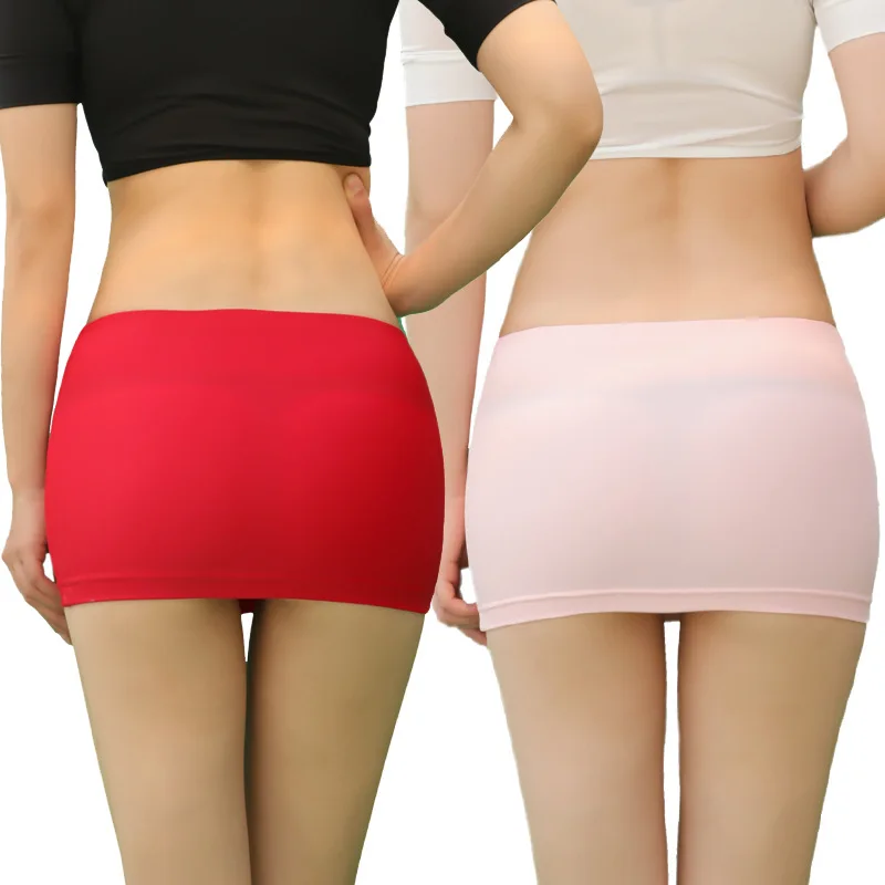 Mini jupes d'été sexy pour filles, mode, slim, fête, bureau, couleur unie, courte, nouvelle collection