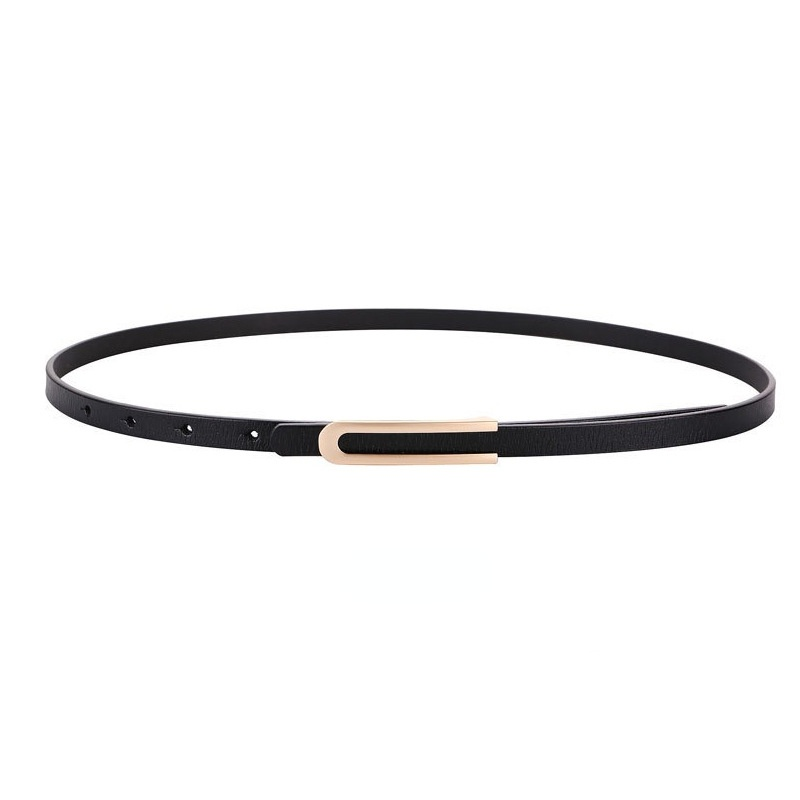 Cuir de vachette en forme de U pour femme, cuir fin, structure lisse, marque de luxe, décoration de robe à la mode, environnement féminin, haute qualité