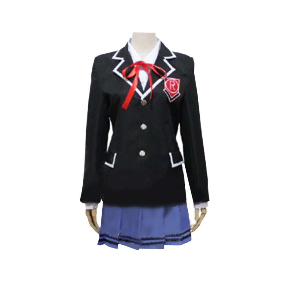 Costume de cosplay Date A Live Itsuka Shido Yatogami Tohka, uniforme de l'école secondaire Raijin, tenue pour adulte pour Halloween, Comic Con, carnaval