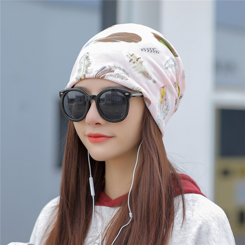 Bonnets à motif de plumes pour hommes et femmes, enveloppement de sauna, bonnet ample, chapeaux doux, équipement de sauna décontracté, hiver, automne