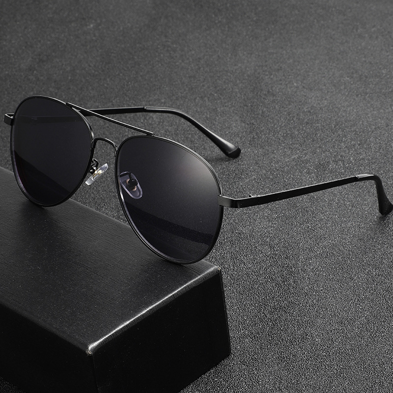 Nouvelles lunettes de myopie pilote pour la conduite des hommes, lunettes de soleil amincissantes à Double faisceau résistantes aux UV, dioptrie à-4.0