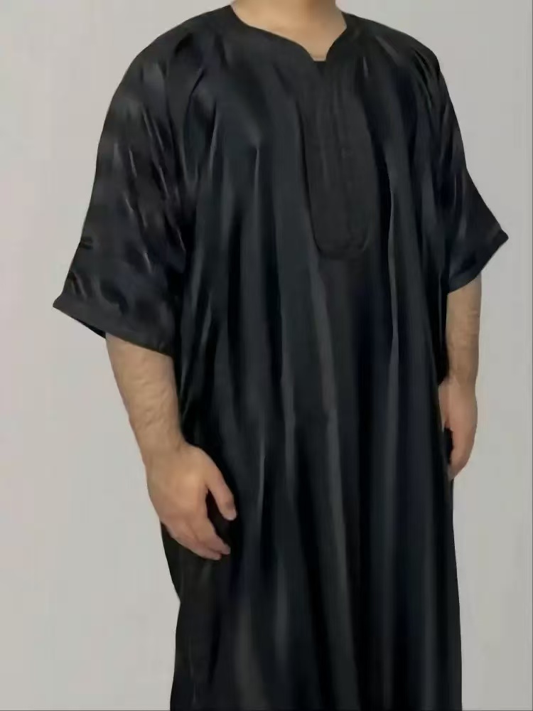 Robes musulmanes, vêtements islamiques, vêtements arabes pour la prière de l'Aïd, Jubba du Moyen-Orient, Thobe pour mariage indien, Kaftan, Ropa, Costumes