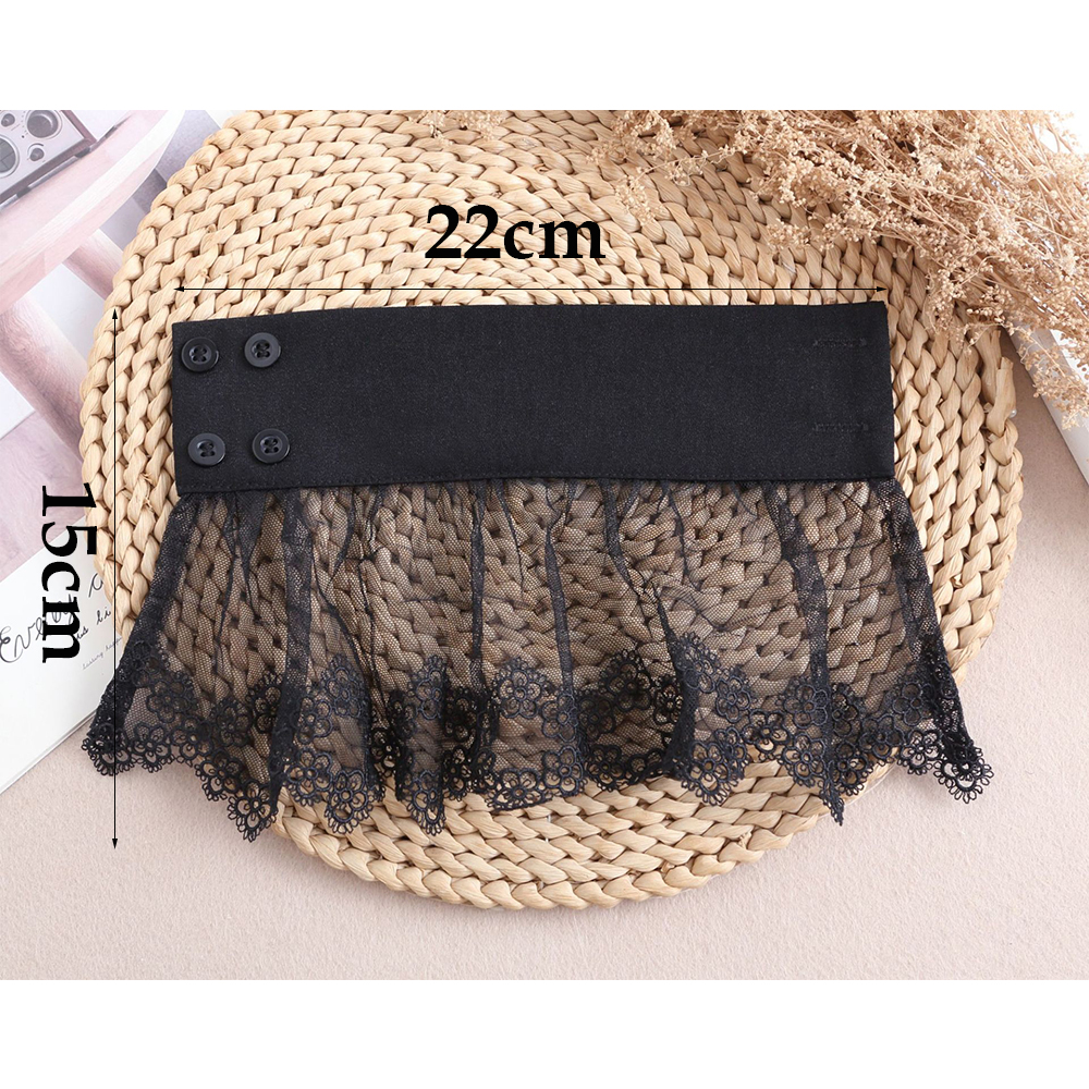 Poignets en dentelle florale pour femmes, fausses manches détachables, accessoires pour robes de mariée, manchette de pull, accessoires décoratifs