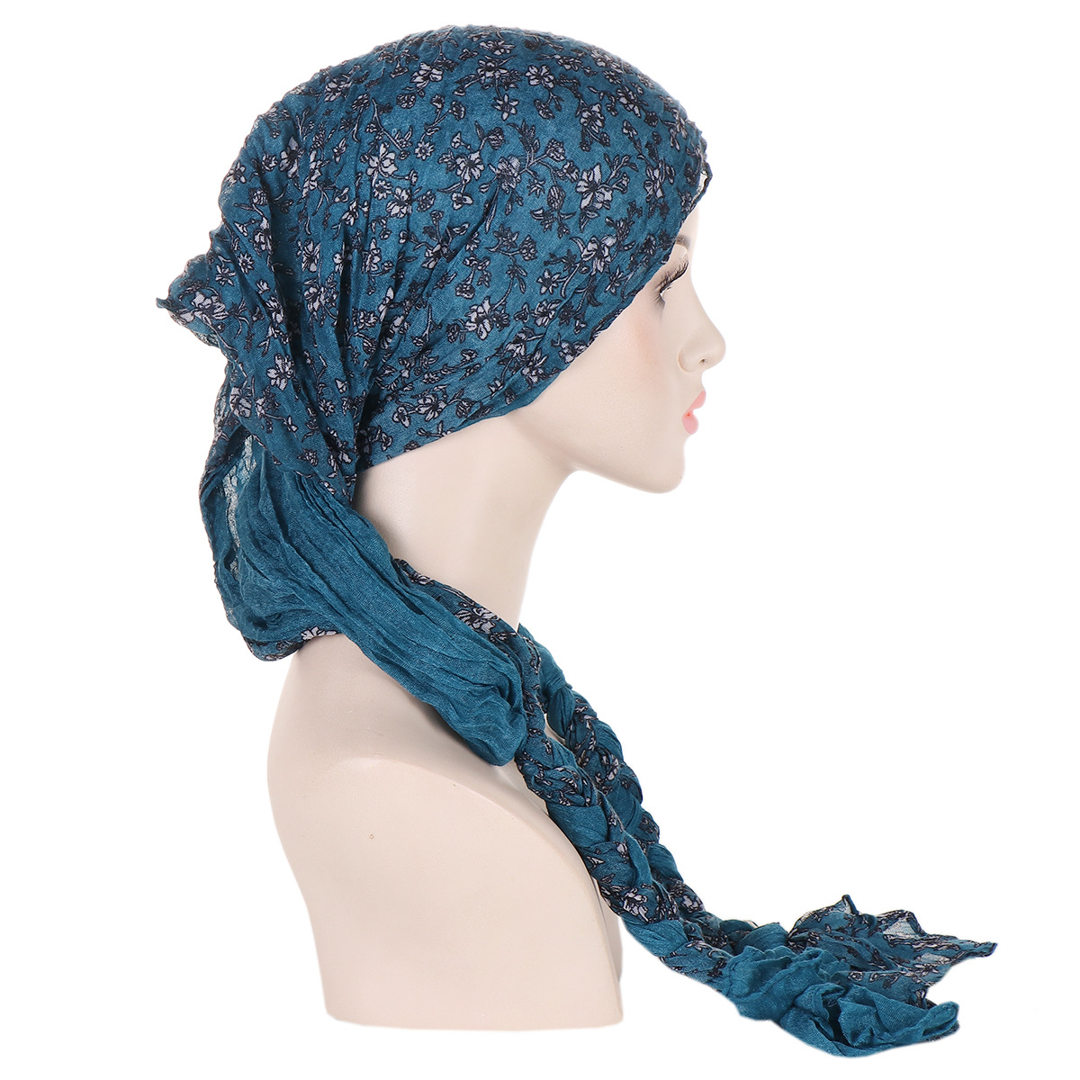 Musulman intérieur Hijab Turban femmes pré-attaché longue queue foulard enveloppement chimio casquette bonnets Bonnet foulard extensible chapeaux chapeau Mujer