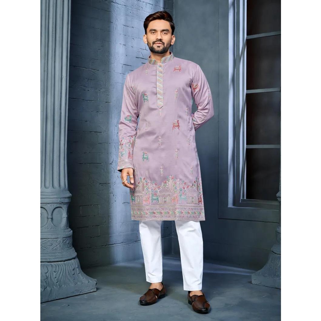 Caftan musulman Kurtta dubaï pour hommes, manches longues, Style ethnique, col montant, vêtements arabes, style National du moyen-orient