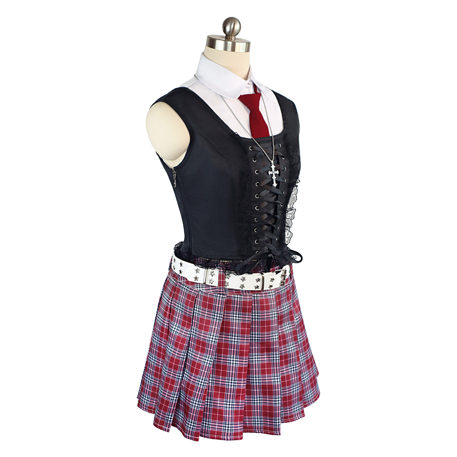 Costume de cosplay Anime Death Note Misa Amane Light Yagami, style gothique, tenue de cosplay d'Halloween, ensemble uniforme de fête, streetwear