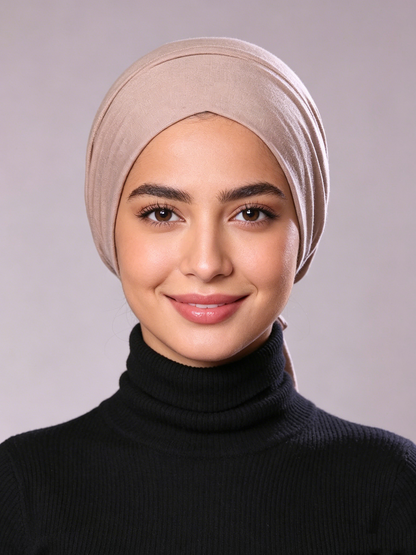 Bonnet sous-hijab ajustable en modal doux pour femmes musulmanes – Couvre-chef intérieur extensible et respirant, accessoire de prière