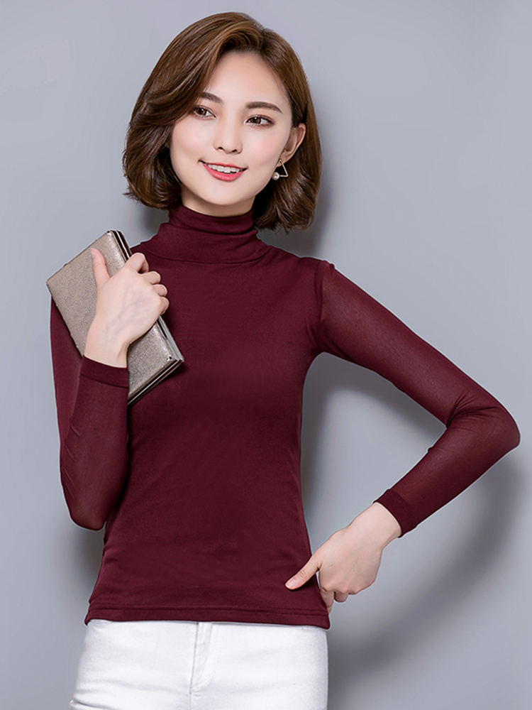 Chemise à manches longues pour femme, hauts et chemisiers sexy en dentelle 2026, blusas y camisas mujer, camisa feminina