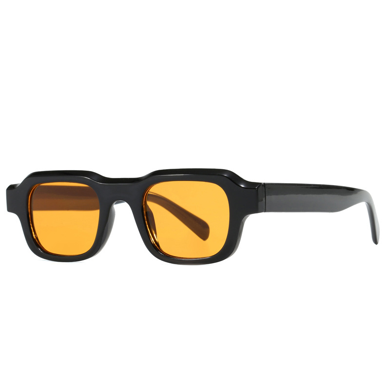Nouvelles Lunettes de Soleil Carrées Vintage pour Femmes et Hommes, Lunettes de Soleil Rectangulaires de Marque, Lunettes Ovales pour Hommes et Femmes