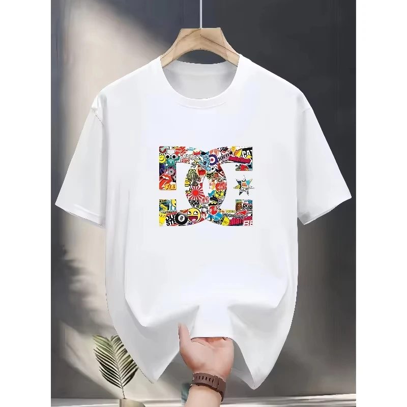 T-shirts sportifs décontractés pour hommes et femmes, T-shirts frais et respirants, T-shirts grande taille pour l'Europe et l'Amérique