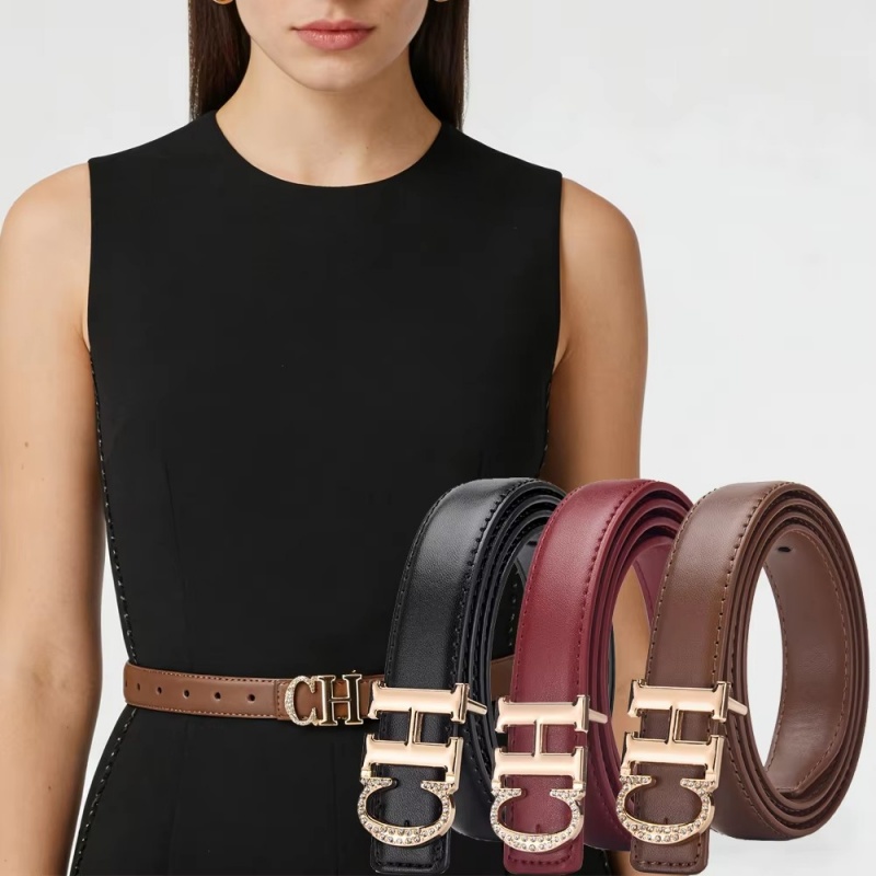 Ceinture à boucle automatique pour femmes, simple et à la mode, pour pantalons décontractés, robe, rétro, tendance, cadeaux de vacances pour femmes