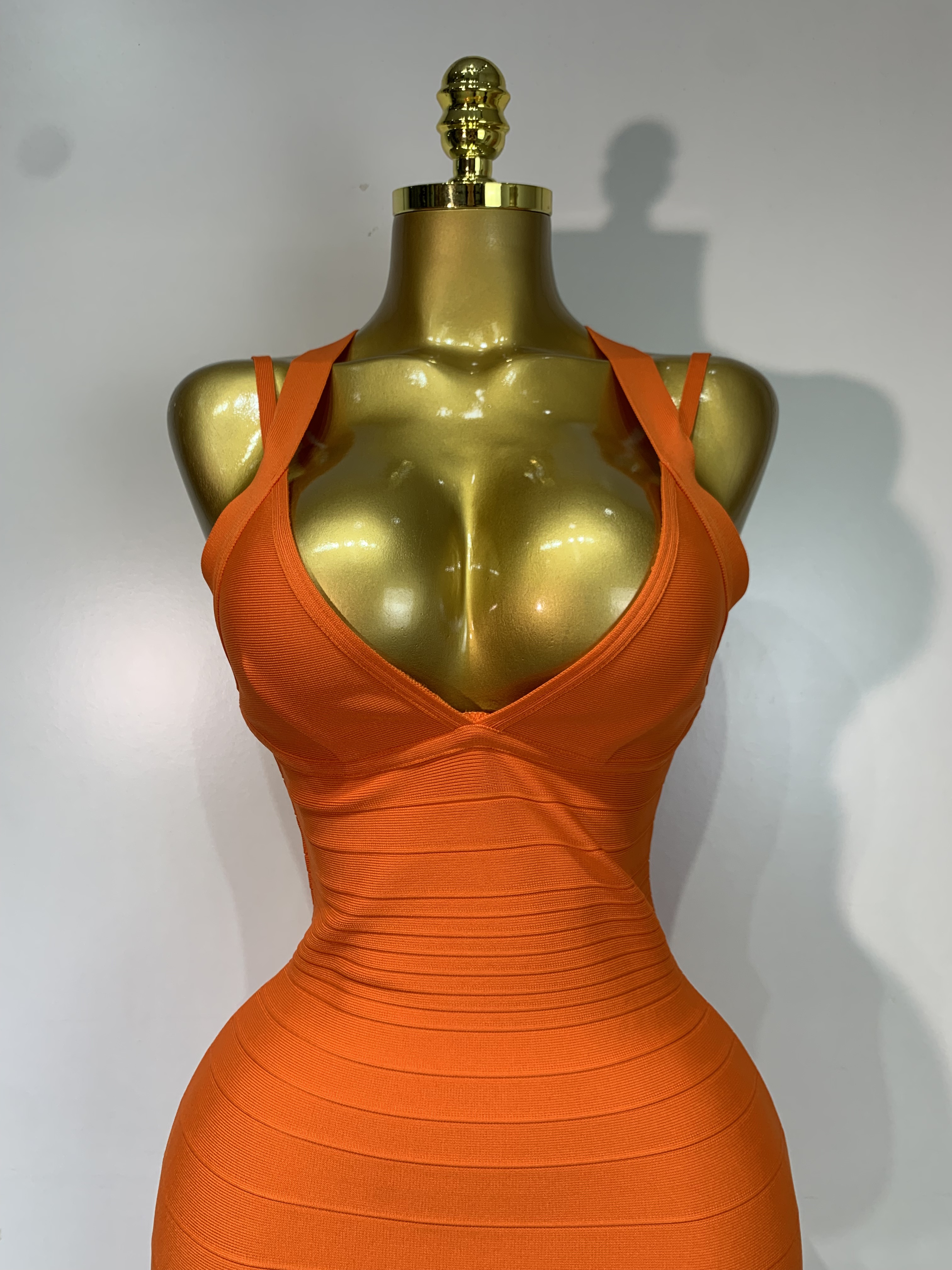 Femmes Sexy col en V Sexy dos nu Maxi longue moulante robes de pansement célébrité fête d'anniversaire élégant tricoté robe d'invité de mariage