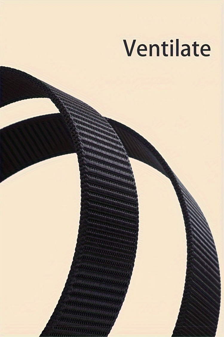 Ceinture tactique pour homme en nylon respirant, équipement de plein air, ceinture en toile de designer respirante pour homme