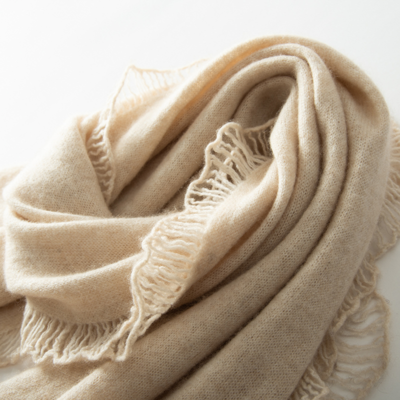 Cinz-Châle 2024 Cachemire pour Femme, Pashmina, Glands, Accessoires Parfaits, Rond, Décontracté, Chaud, Doux, Mode, Tendance, 100%