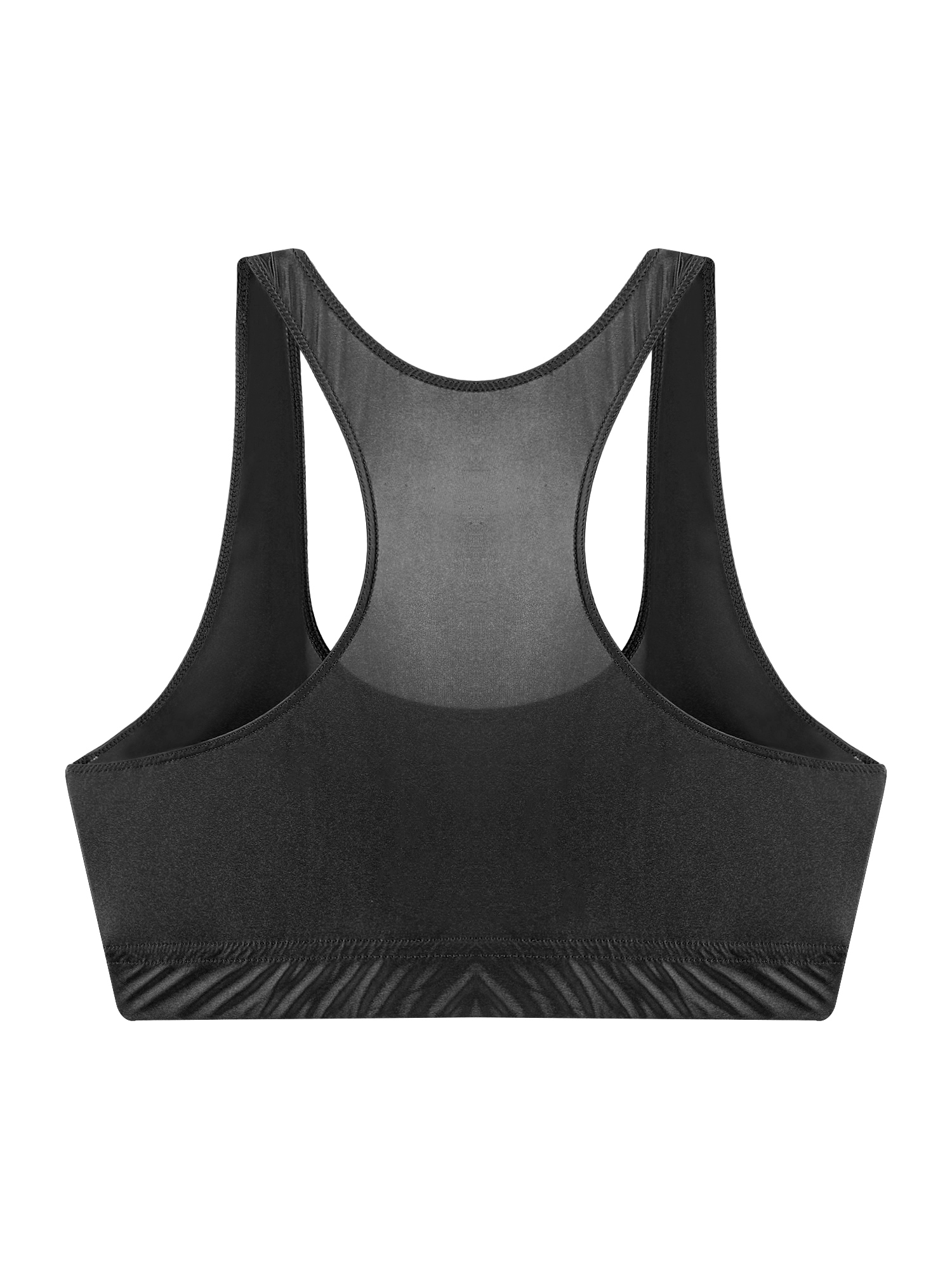 Hauts courts de sport pour femmes, débardeur brillant à col en U, couleur unie, pour vêtements de sport, entraînement, course à pied, Fitness, Yoga