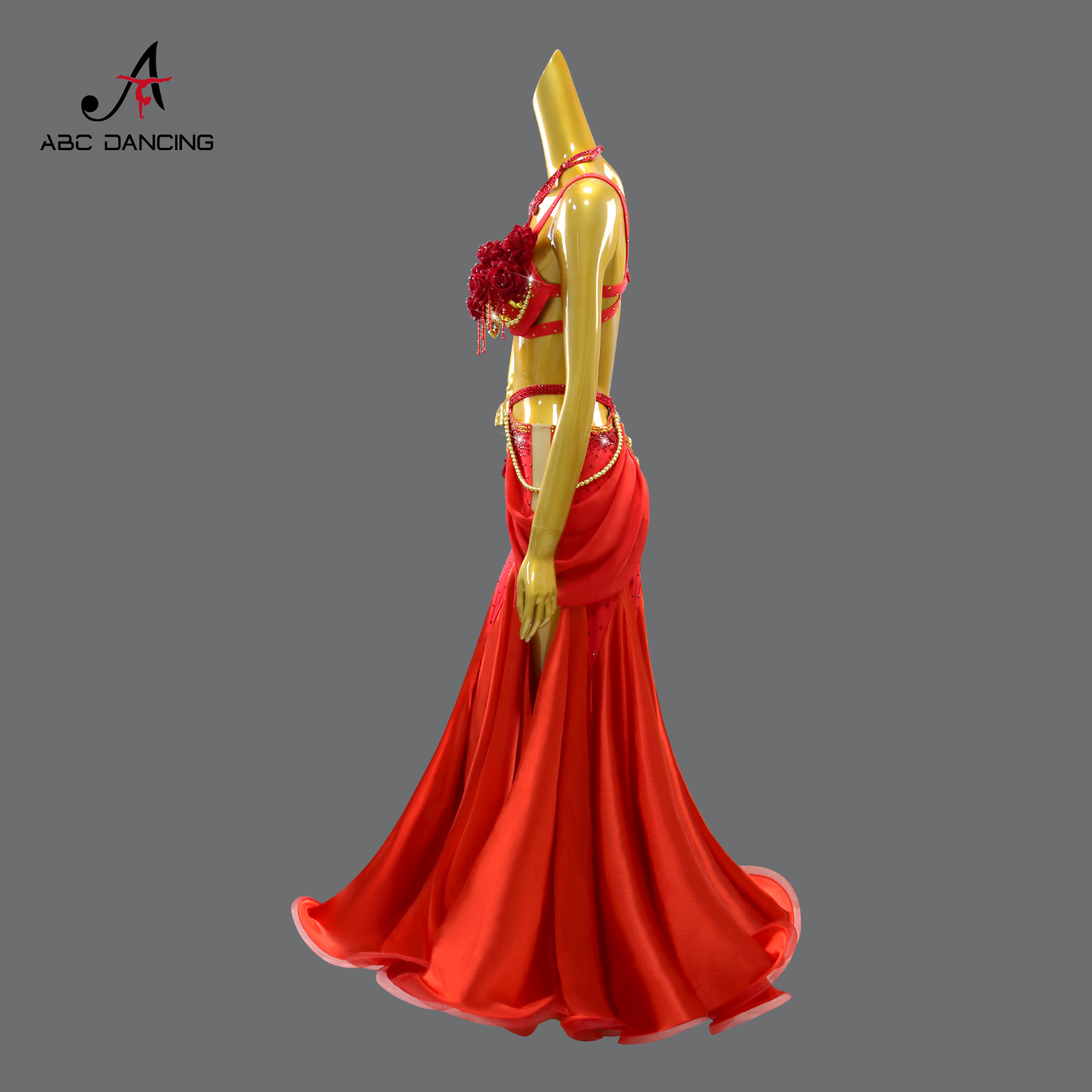 2026 Tenue de Danse Orientale pour Femme, Ensemble de Danse du Ventre pour Entraînement et Spectacle, Jupe, Haut et Robe, Vêtements de Danse Orientale Vitality