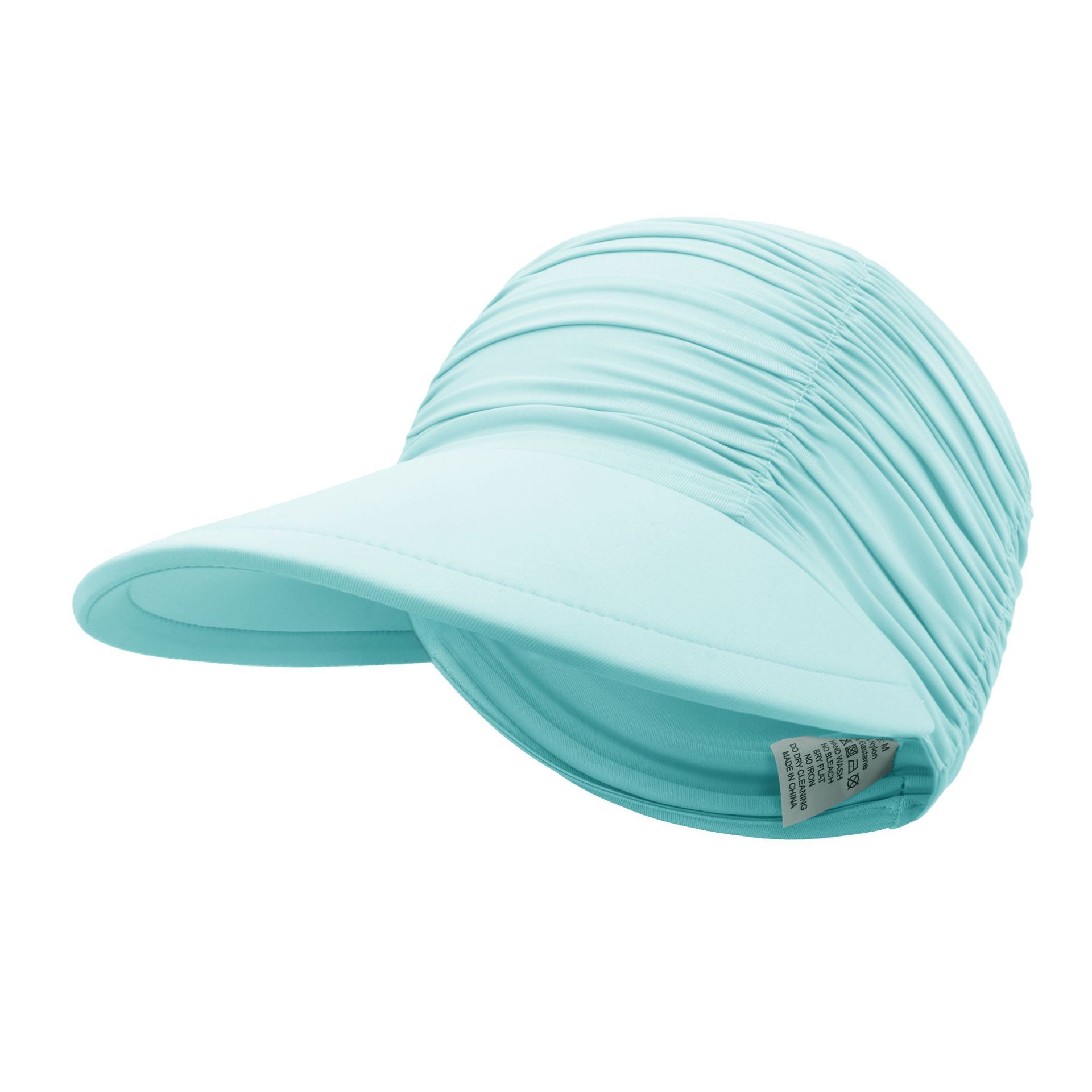 Casquette de baseball pour femme avec visière large et protection UV, idéale pour la plage et le sport en été